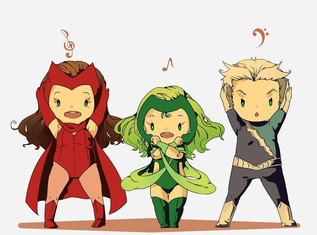 BruceWayne9851's tweet photo. I have no idea who drew this but this is so adorable: https://t.co/sKCOZmaCxV