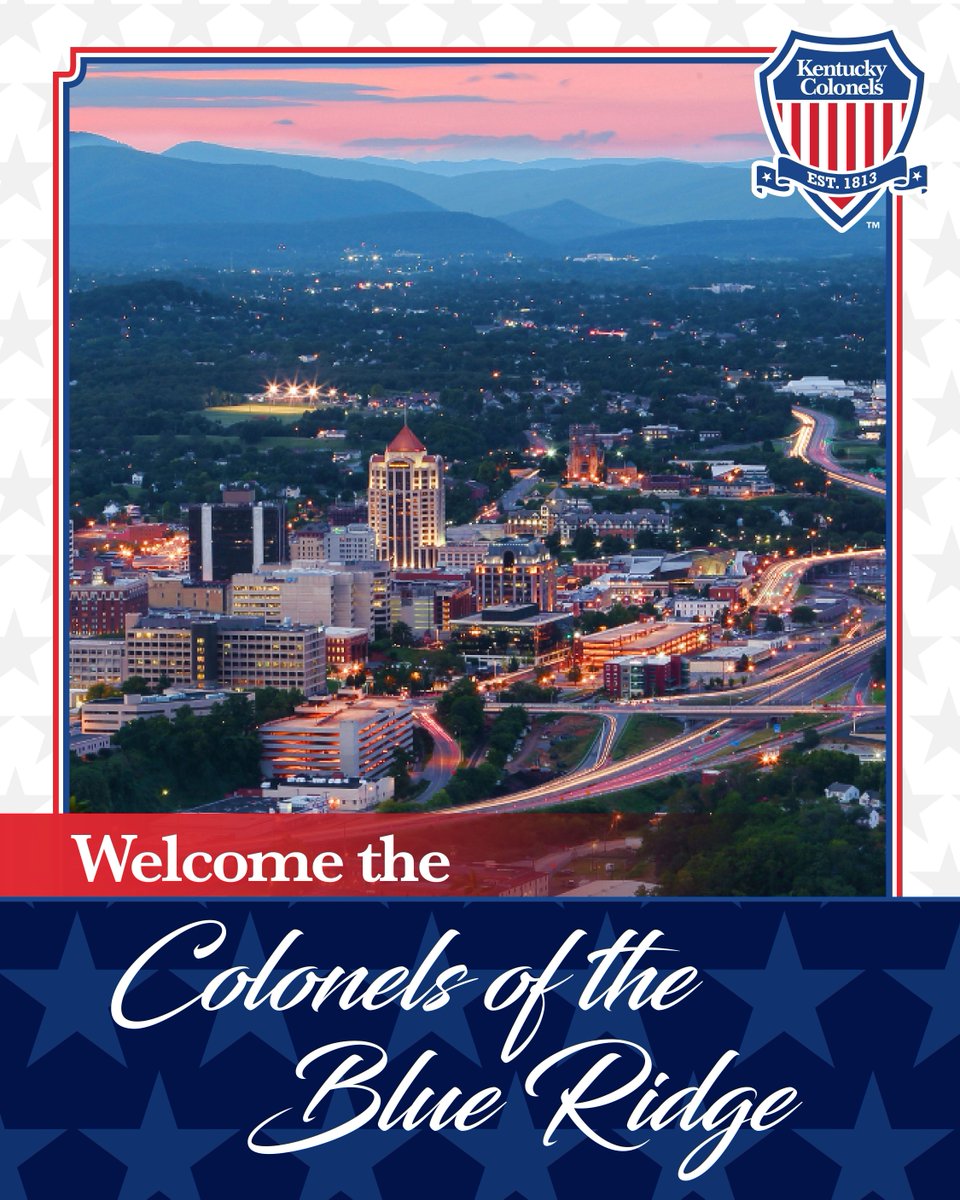 KYColonels's tweet photo. Welcome, Colonels of the Blue Ridge! Chartered on May 27, 2026, this Chapter proudly serve the Roanoke and Bedford, VA communities. We look forward to the positive impact this chapter will make throughout the Blue Ridge region and beyond! #HOKC #KYcolonels #ColonelChapters https://t.co/UM0yFlP9Xf