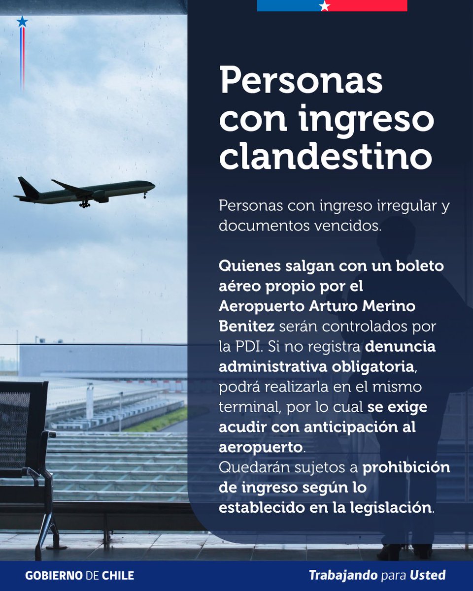 Migraciones Chile tweet media