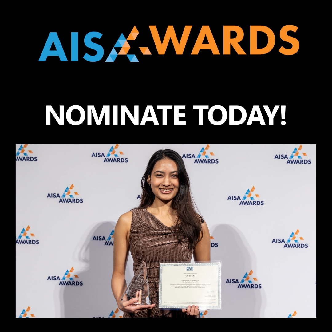 AISA_National's tweet photo. Think about the cyber security professionals in your network

They deserve recognition &amp; the 2026 AISA Cyber Security Awards is the place to give it to them.

Nominations close Friday 17 July 2026  https://t.co/xQ45lZbCyz

#AISAawards #CyberSecurity #CyberCon2026 #AustraliaCyber https://t.co/AFsDVKuhp5