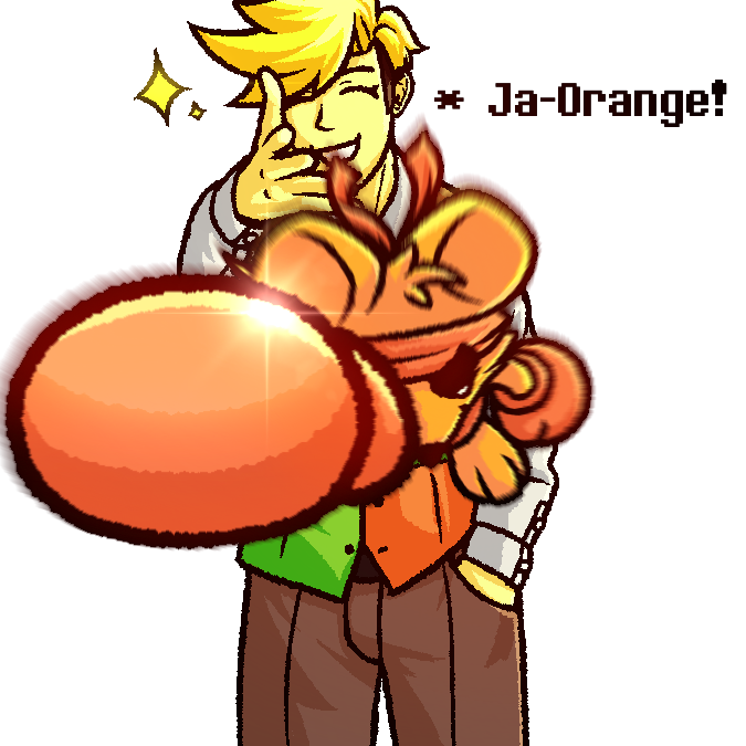 ItsGerdew's tweet photo. Ja-Orange! https://t.co/Bz9wPyapiS