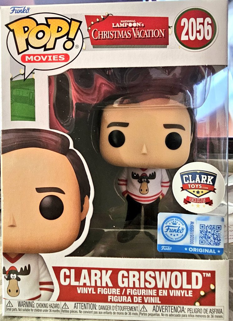 DisTrackers's tweet photo. Check out the @CLARKtoys exclusive Clark Griswold Pop! If you want the sticker, order from them. Also, available at Funko with no store sticker.
.
Credit @bigbossman216
Funko - https://t.co/dWdhZncC7m
Clark - https://t.co/SsMSqmMmkN
#Ad #ClarkGriswold #Funko #FunkoPop #Movie https://t.co/fJZkW9yl7k