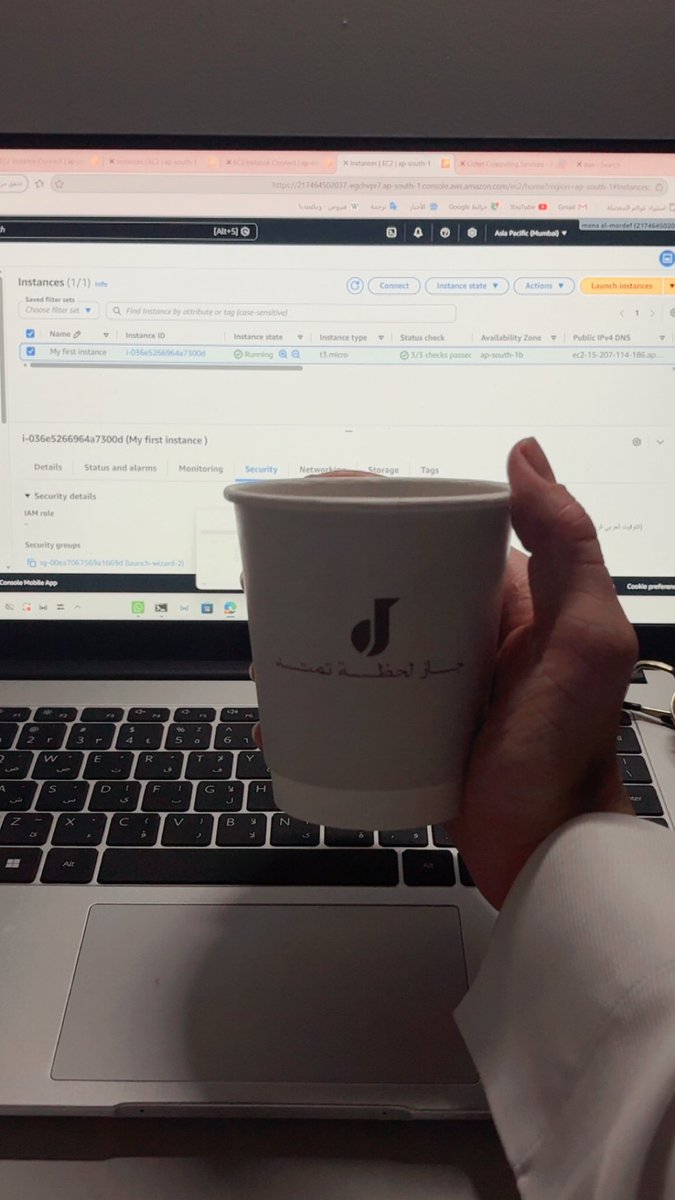 manu2rr's tweet photo. صار لي فتره اتعلم ع الكلاود وخصيصا على امازون ليش محد قال ليي انه بالمتعه ذا؟؟؟ 

حرفيا كل ماتقدمت بالمنهج والتعلم كل ماكان احلى واحلى 
#جامعة_نجران
#aws https://t.co/AhQ9cjDvYV