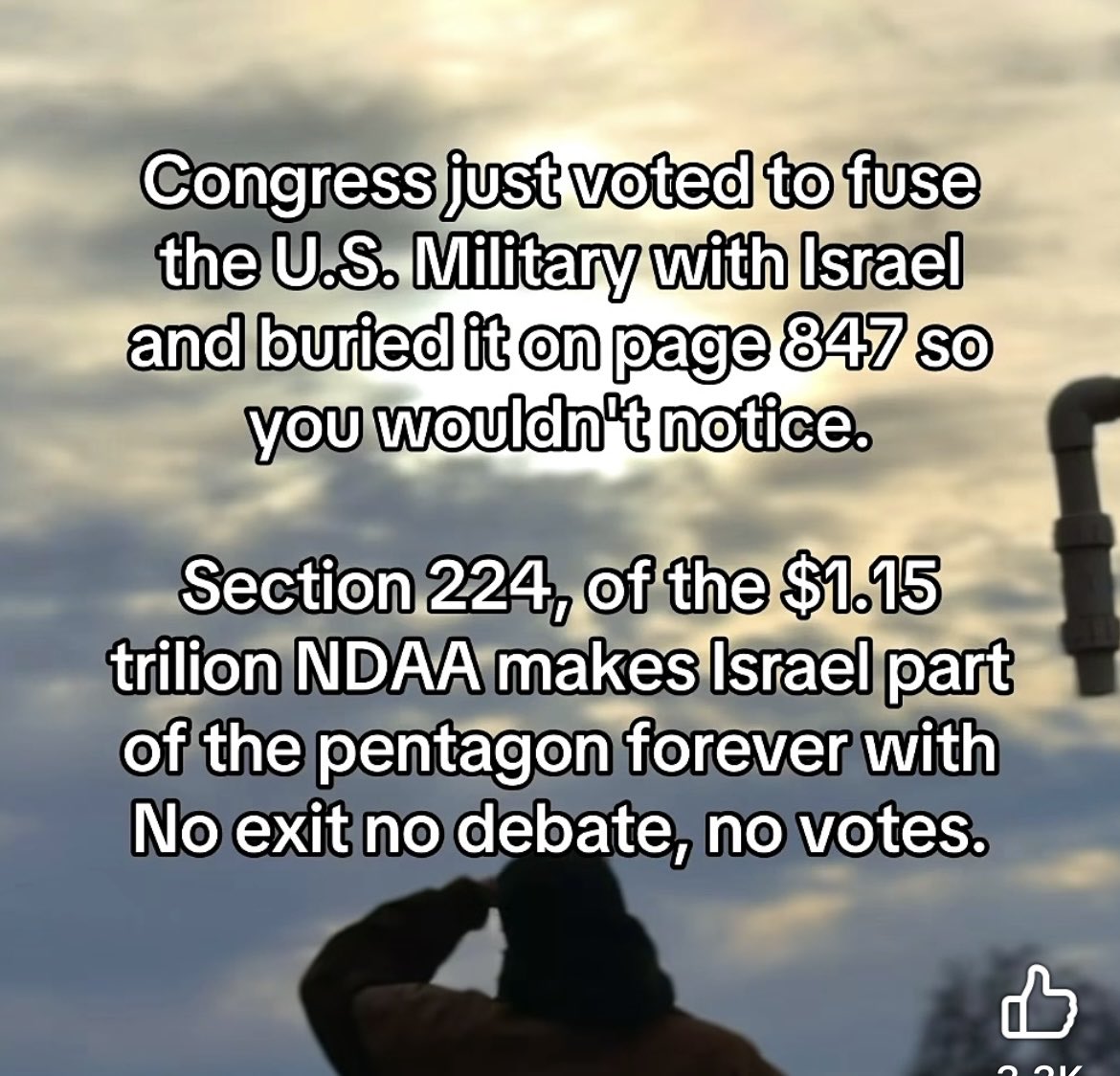 ChrisV1106's tweet photo. @mhmd_s09 Why can this be stopped. America should immediately stop 🛑 all aid to Israel and stop the passage of Section 224 joining Israel &amp; USA military. https://t.co/yeacLOcHfl