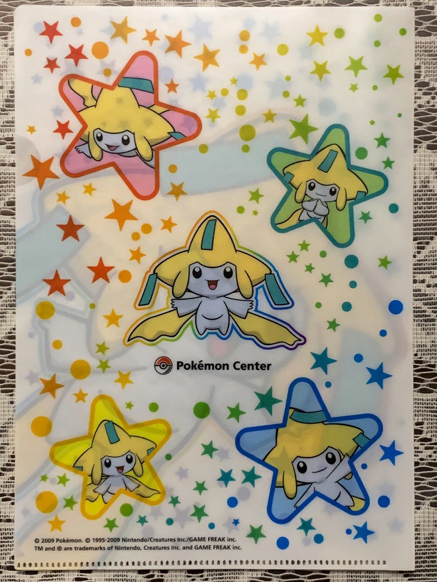 7月7日七夕ということで、ねがいごとポケモンのジラーチのグッズです