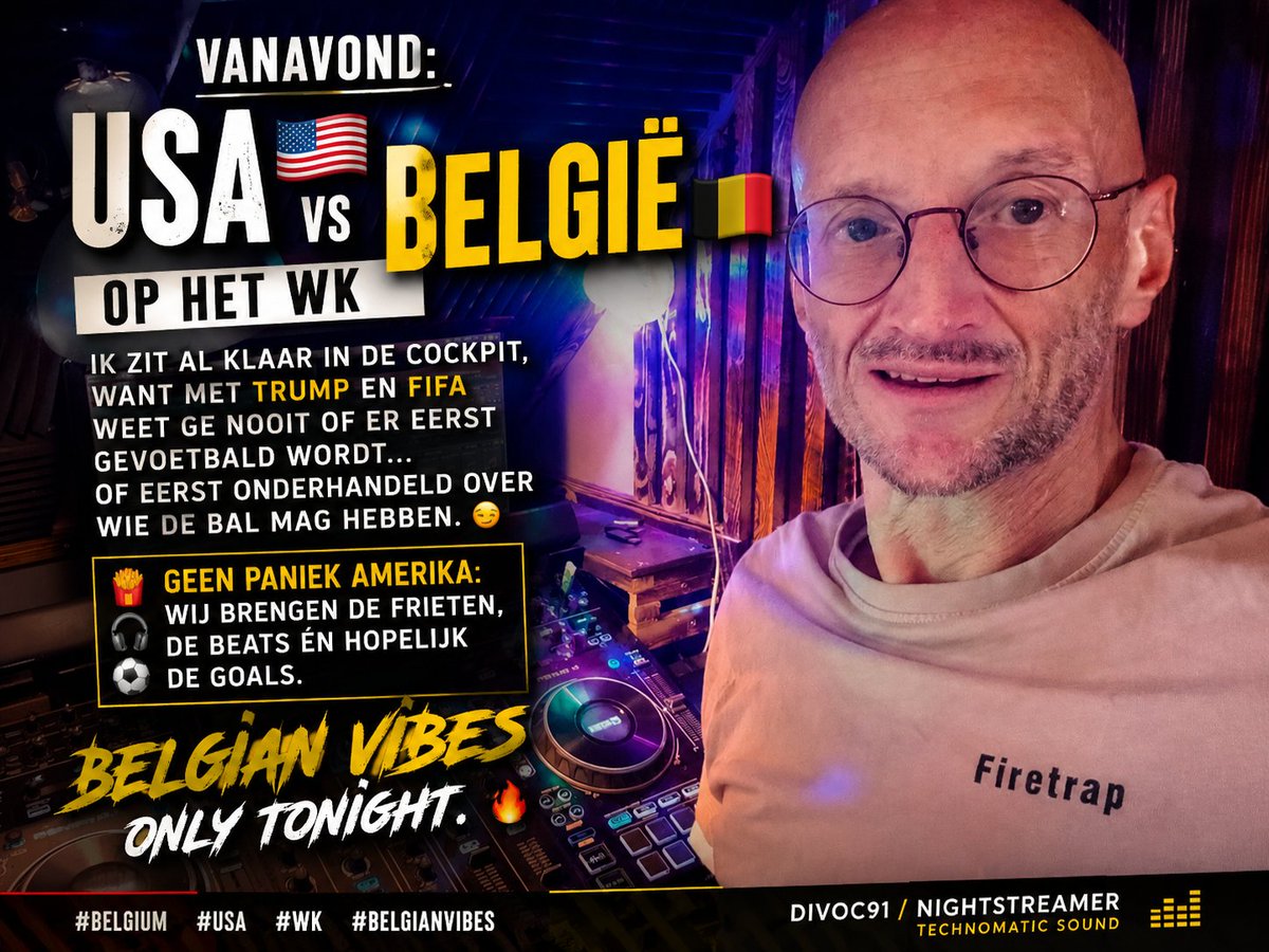 EllastKristoff4's tweet photo. DJ vibes in de studio https://t.co/0FE50xlbHP