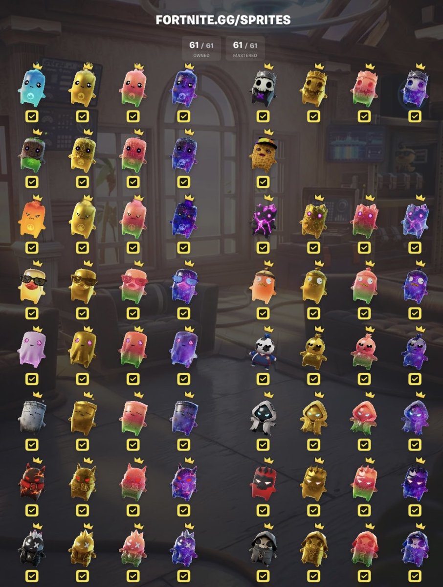 Harees_Syed_'s tweet photo. HELPING PEOPLE‼️

I have all sprites and they are all mastered.

Leave your epic and the sprites you need.

✅ Remember to give the sprites back✅

#fortnite #sprites #trading https://t.co/8PnCCh7J78