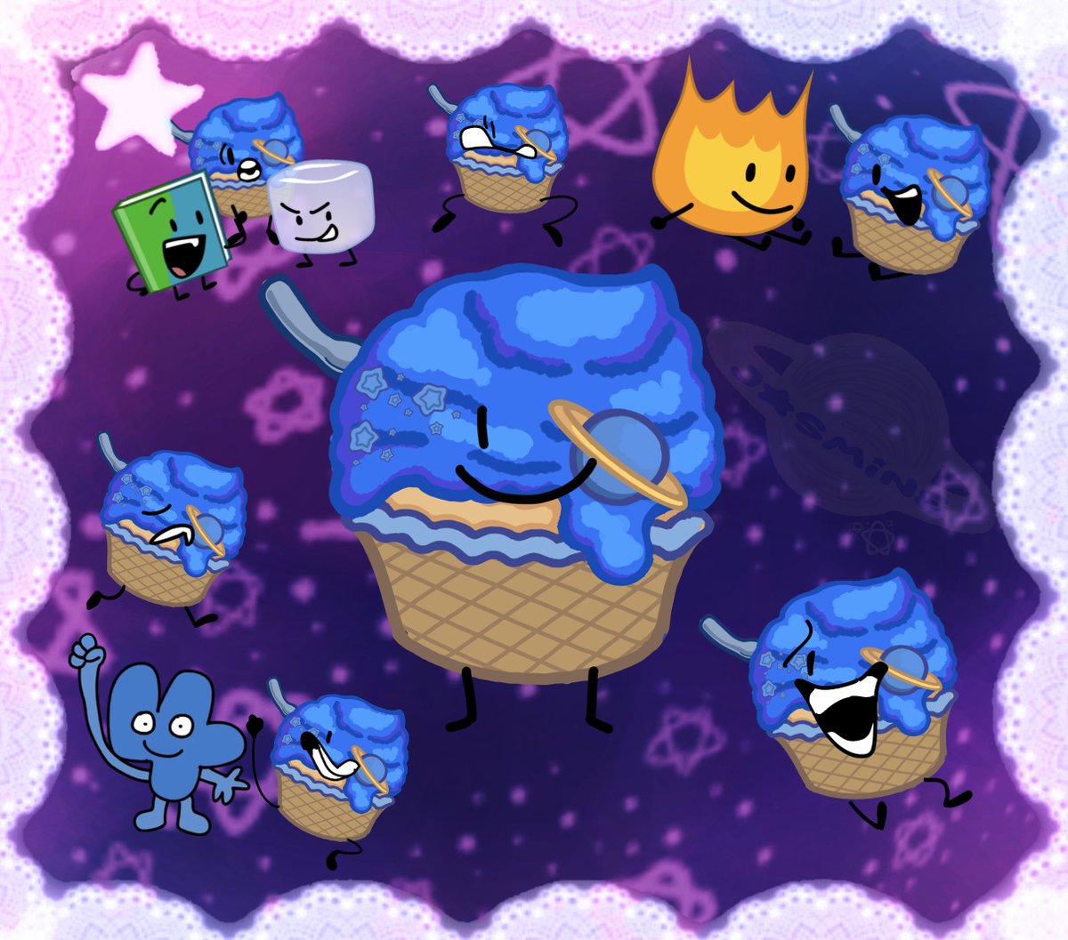 luluwaterwoman's tweet photo. ⋆.˚ ☾⭒.˚- OC/SONA ART POST Counting down till my birthday day 6, silly little object sona I made
⭐️🌠✨#delusionalwaterwoman #dreamcore #birthdaygirl #bdaycountdown #ObjectShows https://t.co/03p465cttW