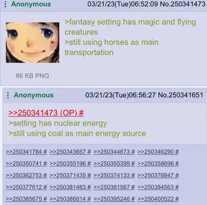Greentext Poster tweet media