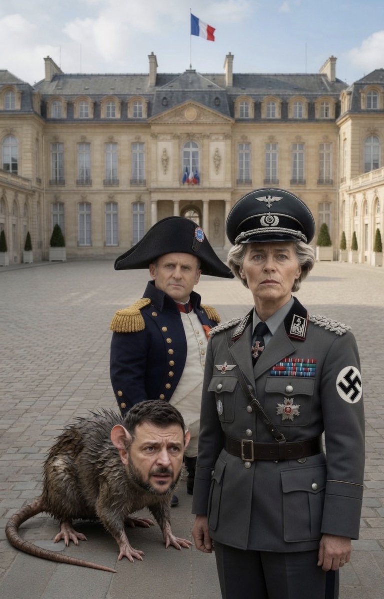 YannXDT's tweet photo. @NATO @SecGenNATO Le nazisme.
Ue et otan même nazisme. https://t.co/pB1tFS9URE