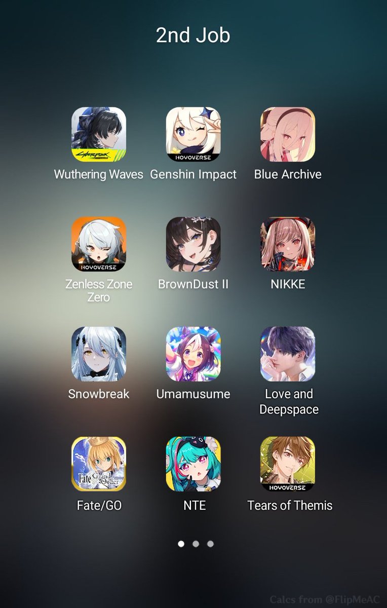 gacha_tourist's tweet photo. i kinda understand why everyone says "gaming is dead" nowadays.

its come to a point where i look at my games as mere chores. its the same cycle of dailies/weeklies over and over again. 

im really waiting for Ananta or some other gacha to make me enjoy playing games again ngl https://t.co/momQN45LpO