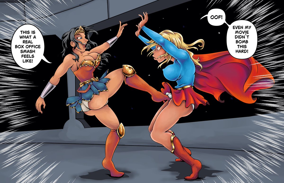 NuttyNattyNatts's tweet photo. Supergirl? A smash hit! https://t.co/K9SLMWKzSC
