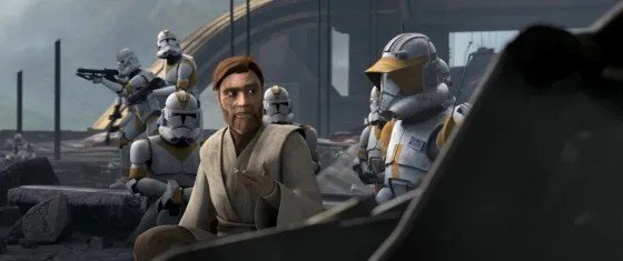 StarWarsSarBear's tweet photo. Of all the clone wars arcs that were never completed, I'm most sad about whichever one was supposed to end with Obi wan kissing Cody on the mouth https://t.co/InFidIWK91