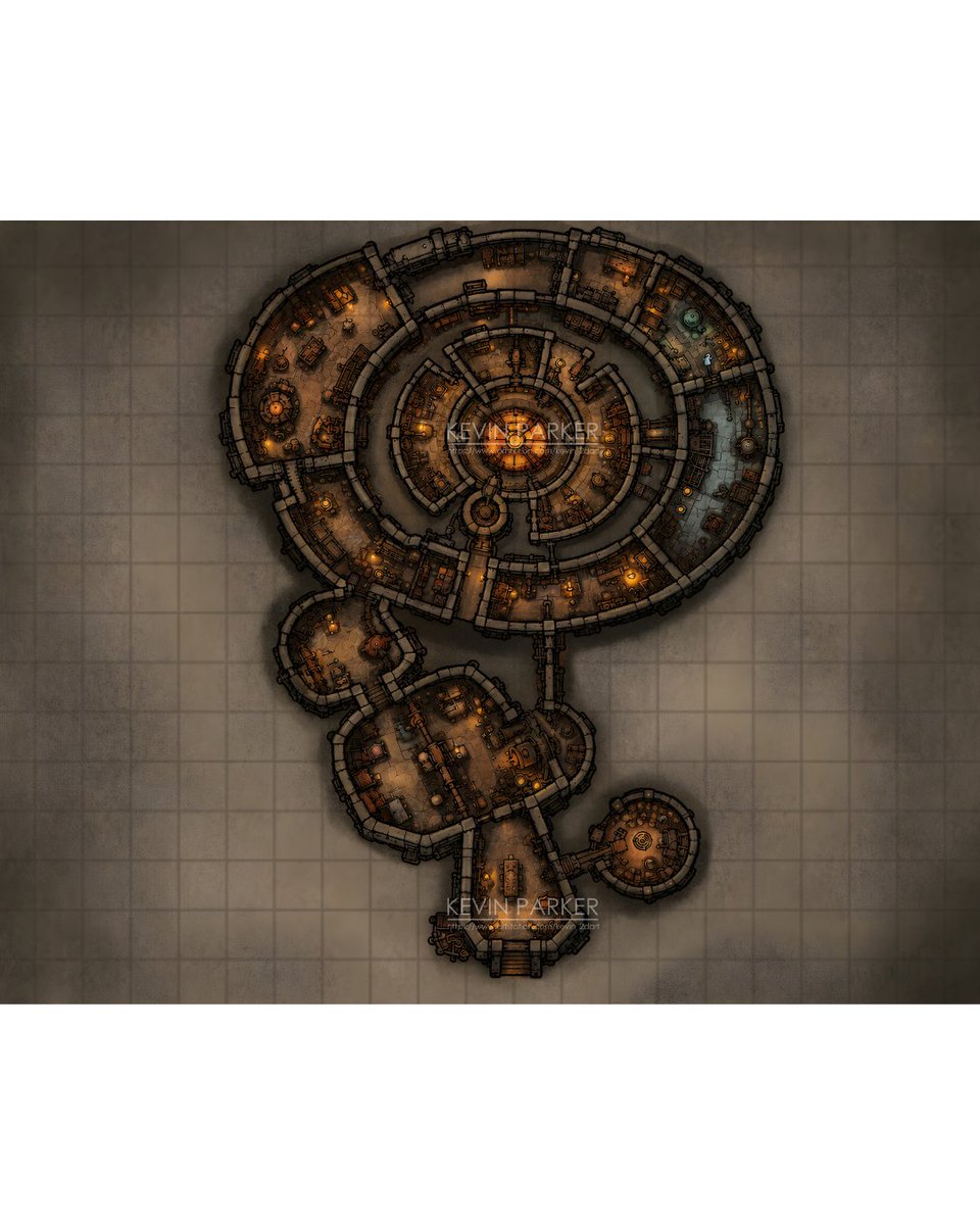 kevin_2dart's tweet photo. A handcrafted dungeon built for exploration and adventure βοΈπΊοΈ
#DungeonMap #DnD #TTRPG #FantasyArt https://t.co/YZHzKcEn1J