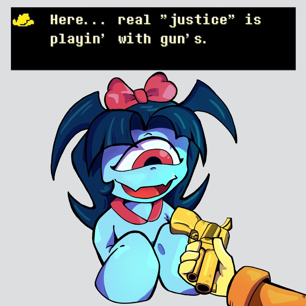Kloppy100's tweet photo. Justice

#deltarune https://t.co/I1mrdYsW6Y