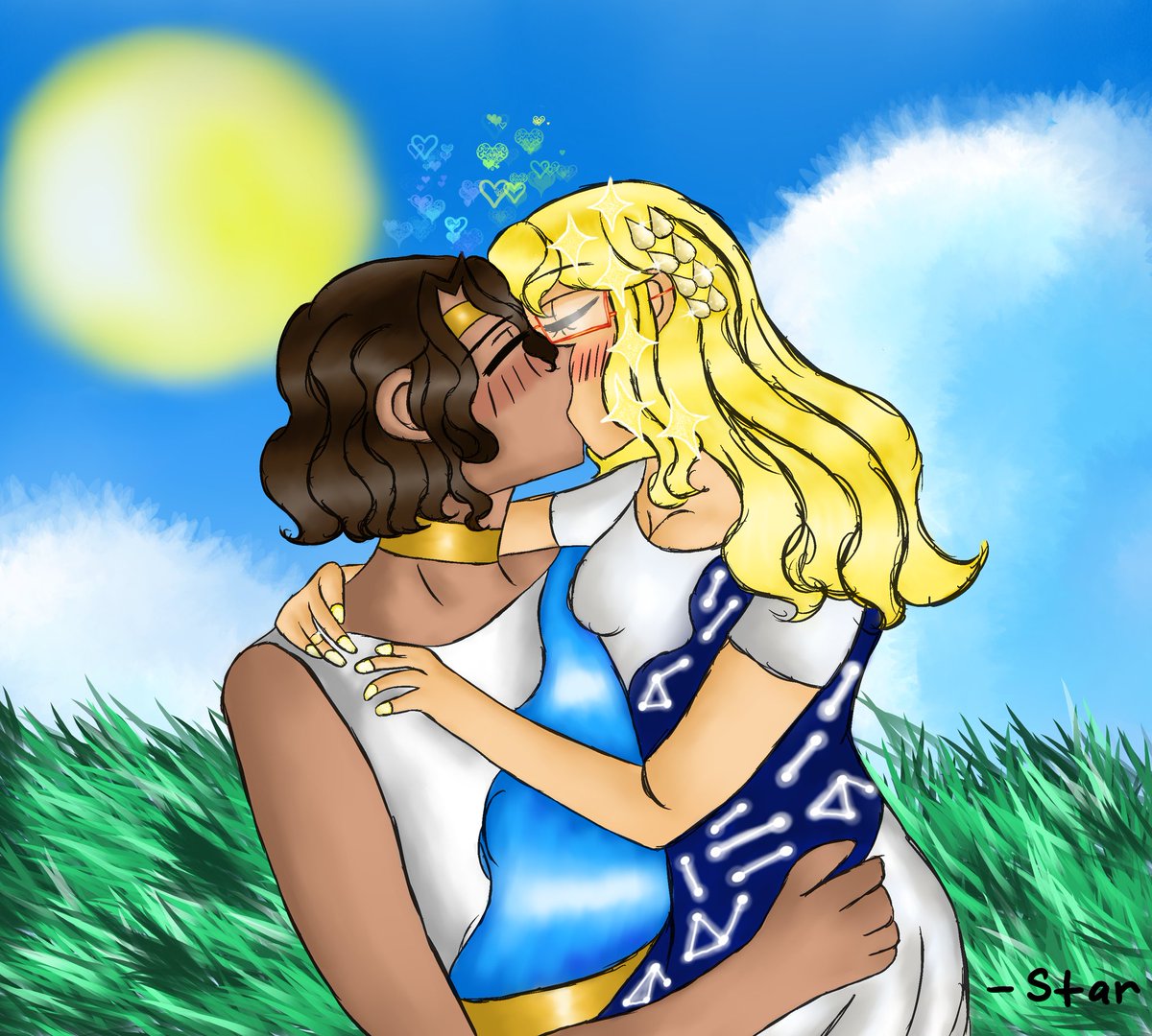 Telestaryume's tweet photo. Nothing, gave Telemachus a kiss, keep scrolling.......🩵💛😳🥺✨️
#Starmachus https://t.co/CY2Ma7KIVz