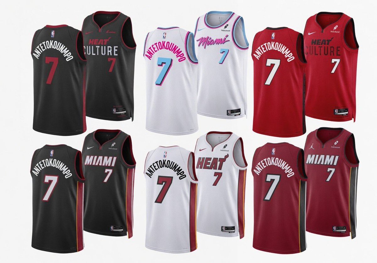 HeatForum's tweet photo. 🚨GIVEAWAY #9🚨

ONE lucky HEAT FAN (I’ll check) will win 1 Giannis Antetokounmpo Swingman Jersey of choice!

To enter:
1. Follow @HeatForum
2. Like &amp; RT this tweet
3. Reply with your fav Giannis moment

Winner picked July 31st via LIVE wheel spin. GOOD LUCK!

Full rules below 👇 https://t.co/Ao0JgOnP5D