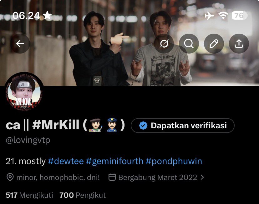 ca || #MrKill (👨🏻🎨👮🏻♂️) limit😔 tweet media