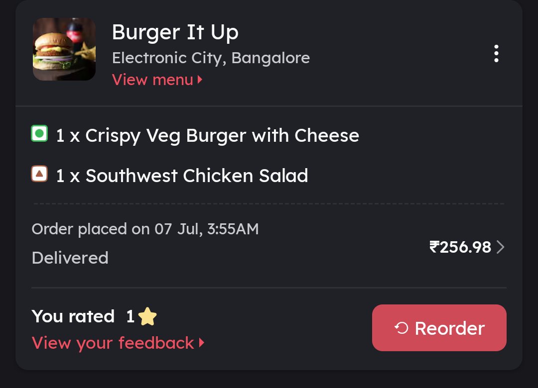 im_nc_'s tweet photo. Ordered food through @zomato @zomatocare, and it arrived stale with a bad smell. This is unacceptable and raises serious food safety concerns. Requesting an immediate resolution and refund. #Zomato #FoodSafety https://t.co/CQeOZ194G1