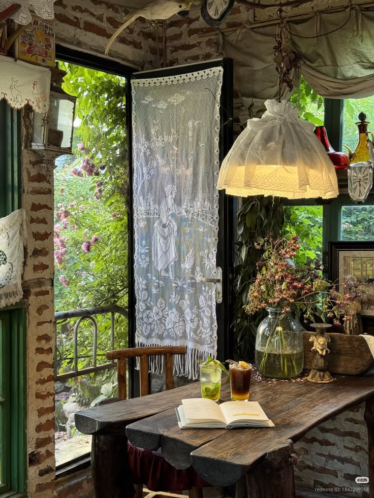 greenvibe's tweet photo. Peace is a book, a drink, and the sound of nature. https://t.co/ETNita2z7W