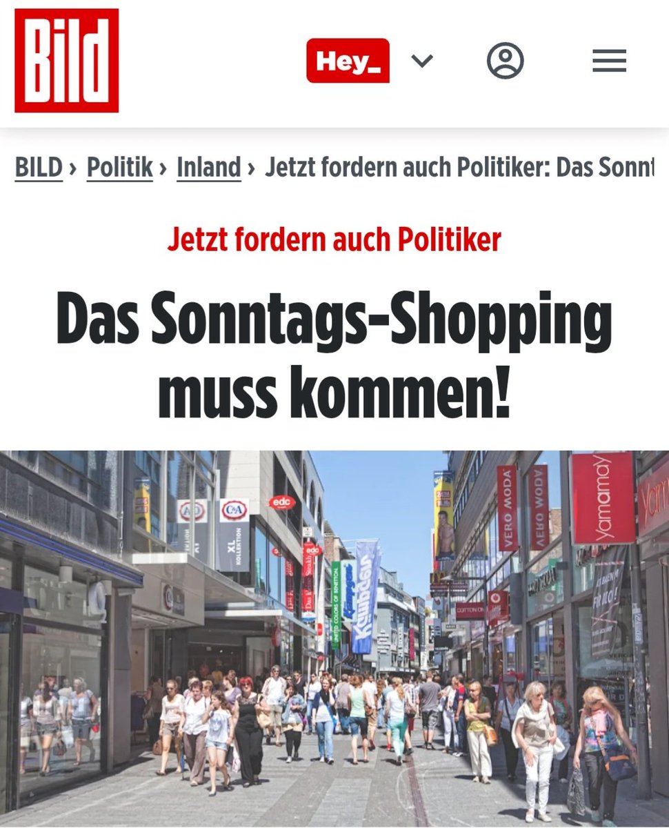 LilitThyra's tweet photo. Sonntags-Shopping ist absolut nicht notwendig!
Die Verkäufer müssen sich nicht auch noch Sonntags in den Supermarkt stellen! https://t.co/5Kx4jtf1EZ