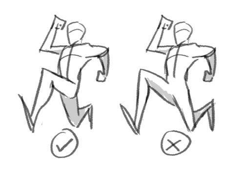 ezdrawps's tweet photo. One tiny overlap makes poses feel alive https://t.co/HMUIRqP8XA