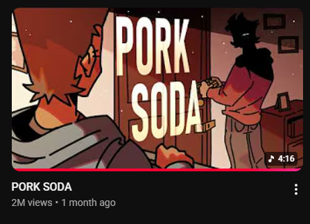 cupTWOst's tweet photo. PORK SODA HAS HIT 2 MILLION VIEWS 😭😭😭 THANK U ALL FOR UR SUPPORT https://t.co/usxJG7vVst