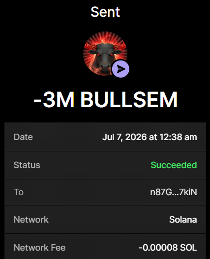 The Unstoppable Bull $BULLSEM tweet media