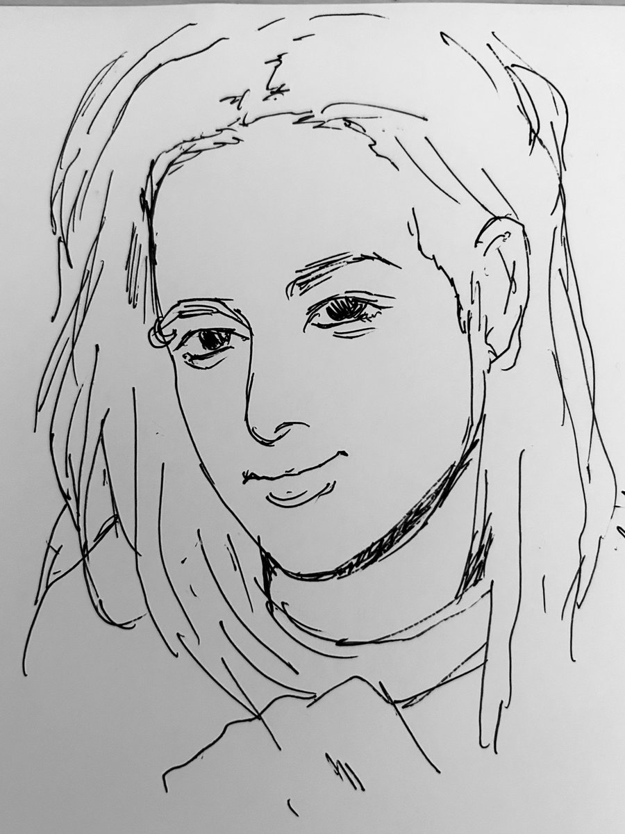 mashiro_0514's tweet photo. 一発描きJonathan(似てない) https://t.co/MV95FSFouD