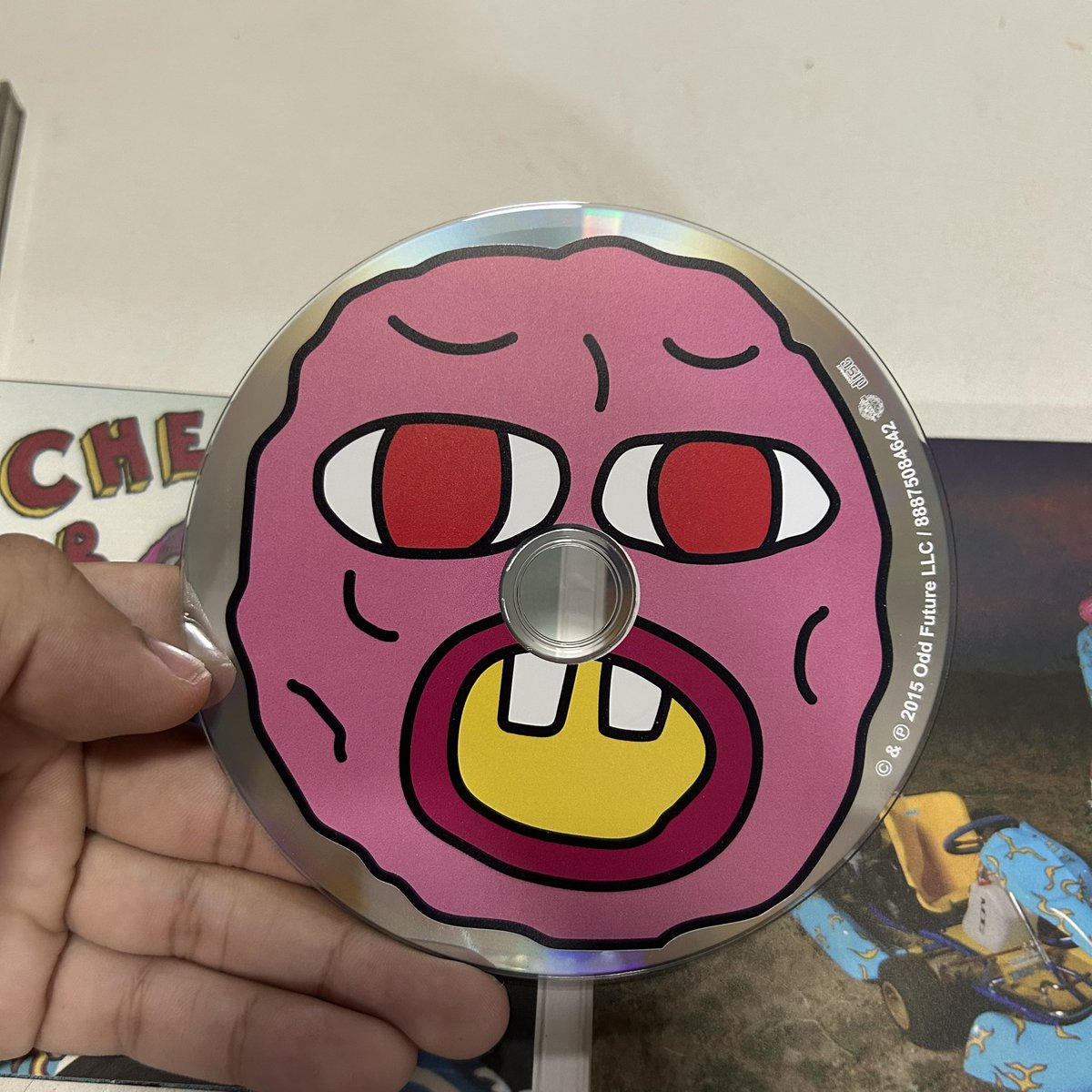 warriorofflove's tweet photo. cherry bomb - tyler, the creator (cd) https://t.co/dtFfhXwSij