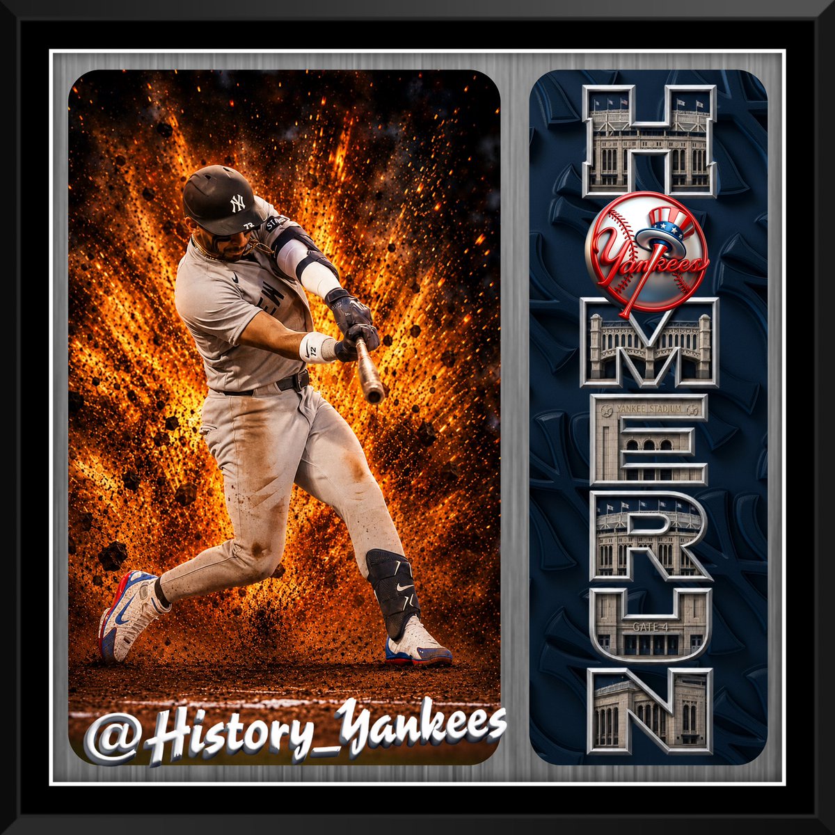 History_Yankees's tweet photo. GOING, GOING, GONE!
#JoseCaballero
#YankeesHistory #Yankees #RepBX #DefendTheBronx #PinstripePride #NYY #ChaseFor28 #MLB #BronxBombers #NYYankees #Bombers #EvilEmpire #NextManUp #YankeeStadium #NewYorkYankees https://t.co/IGKpGvyUJn