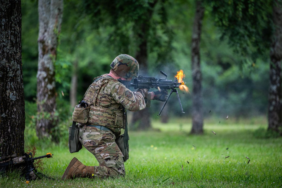 OKGuard's tweet photo. Spanning more than 33,000 acres, the #OKGuard's Camp Gruber Training Center provides the space and resources needed to build ready forces.

With 16 training areas, 50+ miles of maneuver space and diverse ranges, CGTC helps Guardsmen train as they fight.

https://t.co/wzHgMyn3rV https://t.co/P4Mpu3xHgh