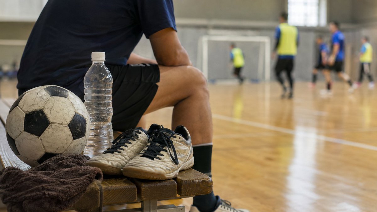 futsalnet's tweet photo. 7/7 コラム
「ベンチの時間」

出ていない時間にも、
サッカーはちゃんとあります。

若いころは、
ベンチにいるのが嫌でした。
試合に出たい。
自分がやりたい。
外から見る時間は、
どこか負けたような気がしました。

でも大人になると、
ベンチの時間にも味が出てきます。

↓ つづき https://t.co/smJwidfa3i