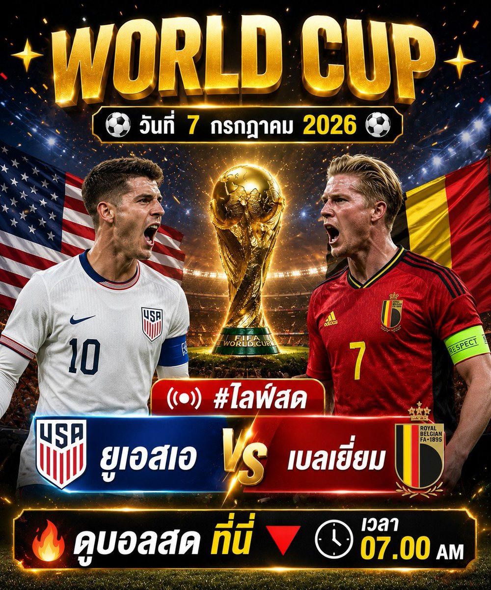 emma34727's tweet photo. 🏆FIFA World Cup 2026🌏
🔥 ดูบอลสด ที่นี่ 🔻
สหรัฐอเมริกา  🆚 เบลเยี่ยม 🔻
🌐 https://t.co/aCVL7MC4Xt
💬 LINE : @uw99win
🔴 ➤ https://t.co/CVrVcbkBjp https://t.co/EiExw5xFNe