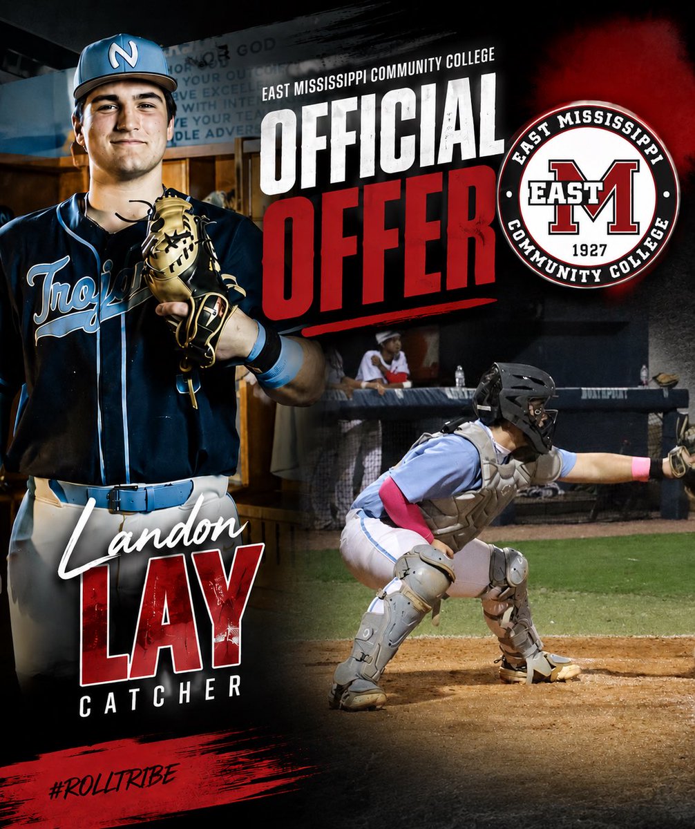 landonlays2008's tweet photo. Blessed to receive my first official offer from @EMCCathletics https://t.co/Fe0FzImNdT