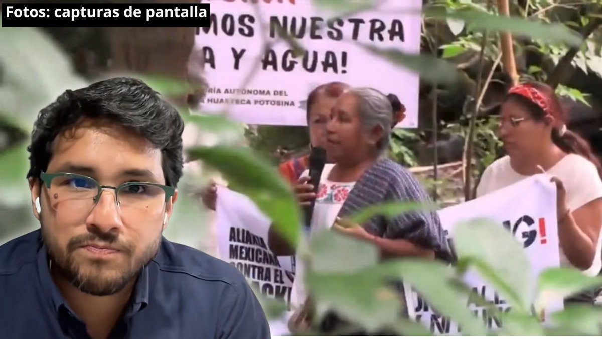 julioastillero's tweet photo. "Ella dice que el fracking es sustentable, lo cual es una vil mentira." Comunidades náhuatl y tének de la Huasteca Potosina, organizadas desde 2012, acusan a Sheinbaum de traicionar su confianza sobre el fracking.

Lee la nota completa: https://t.co/MGz2BYVBlF https://t.co/0ZZFPX8hLs