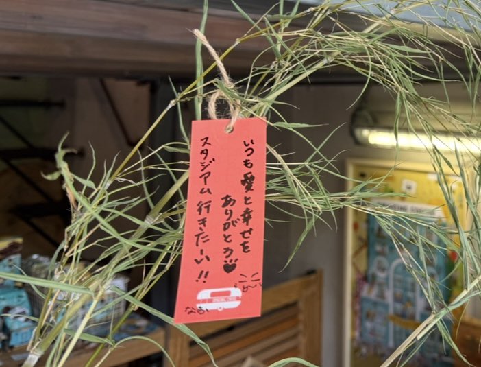 ex_jsb_nao's tweet photo. 今日は七夕🎋
昨年アメコで書いた短冊
今年も同じお願いだ😂 https://t.co/oXddbtzRCj