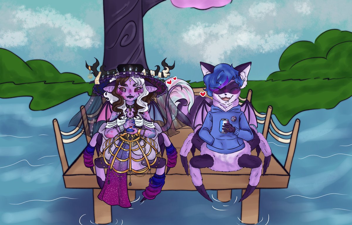Bluy_87's tweet photo. Um momento adorável, bebendo refri com minha princesa :3 #chatsona
(que me obrigou a postar =w=") @AmoraLazuli7 https://t.co/4rK0Zq8Qzx