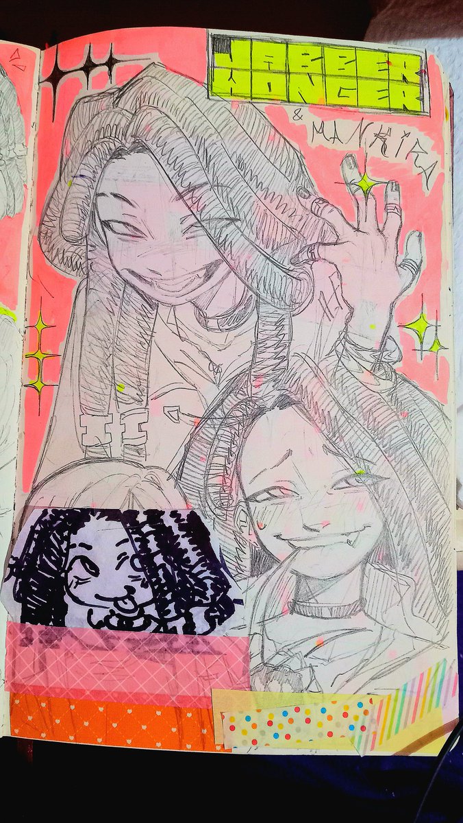 Enjjuuu's tweet photo. Jabber no sketchbook rawrrrr https://t.co/5IqM06yxpR