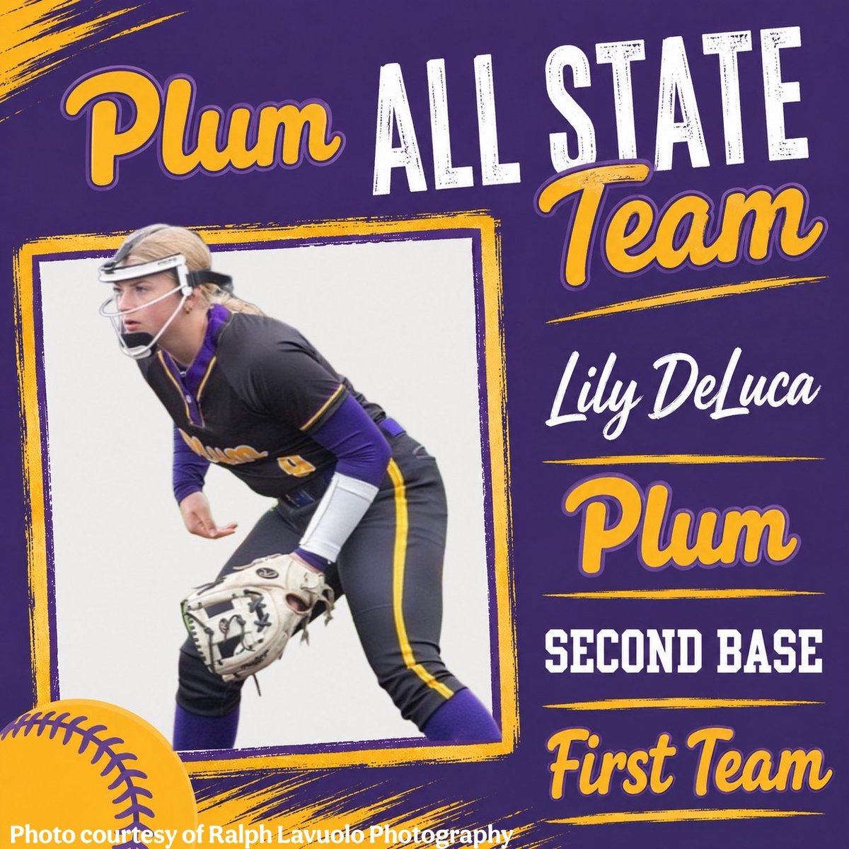 LadyDukesWPA15u's tweet photo. Two Lady Dukes earn PA All-State honors!
Lily DeLuca (5A Plum) – First Team, 2B @lilysoftball819
Ke'Lani Chun (1A Carmichaels) – Second Team, 2B @kelanichun2028
An incredible accomplishment and well-deserved recognition for all of your hard work. Congratulations! https://t.co/eTUvUCvU25