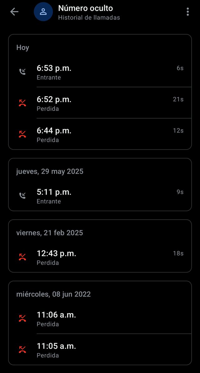 robbhernandez's tweet photo. Nunca entenderé quién es la persona que lleva años llamándome. Sé que es alguien que conozco o conocí. Nunca dice una sola palabra; solo se queda escuchandome. Después de unos segundos, cuelga. https://t.co/X6IcCPfPAz