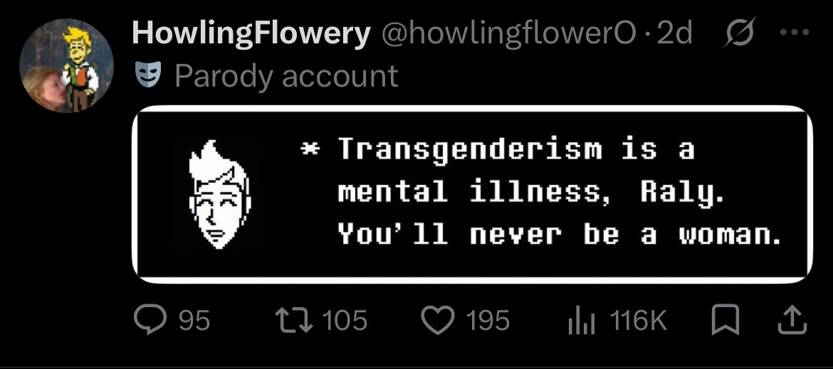transphobe cope 🏳️⚧️🏳️⚧️ tweet media