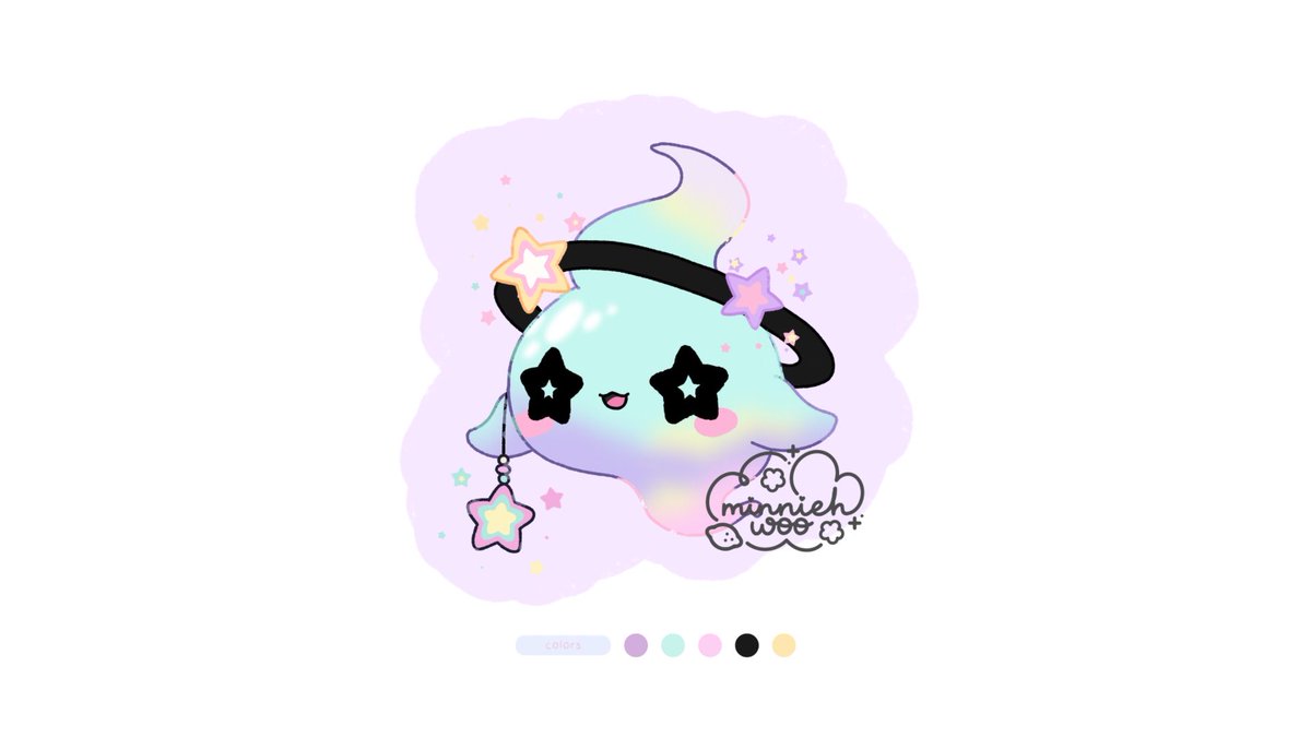 miehwoo's tweet photo. i had soooo much fun creating this little wisp mascot for @/DragonCandy89 

thank you for trusting me with this one 🫶🏻

#mascotdesign #vgen #commission https://t.co/XGLPHElhPu