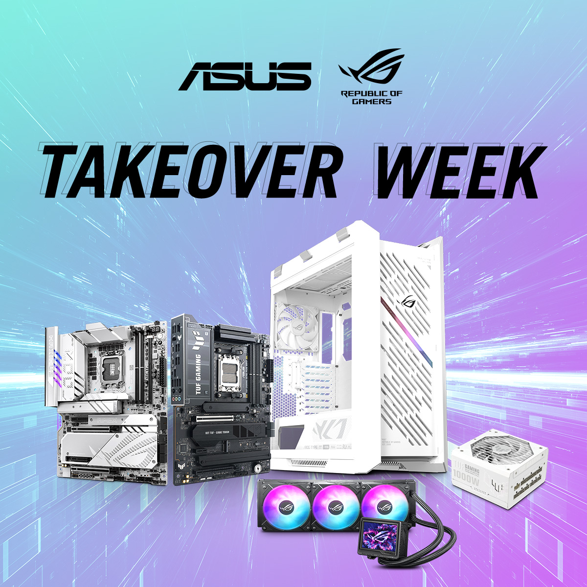 ASUS_ROGNA's tweet photo. We're taking over at @Newegg! 😤😤😤

Get exclusive deals on ASUS &amp; ROG components until 7/12 when you use the Newegg Combo Builder 🖥️🛠️❤️

Build Your Gaming PC Combo 👇
https://t.co/GphdazgFzK

#ASUSPCDIY #PCGaming #customPC https://t.co/O8hegq1CYK