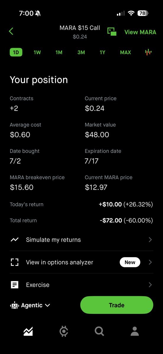 ApexCapital26's tweet photo. #AgenticTrading not the best 2nd trade so far but still plenty of time to recover. APEX has a good game plan for tomorrow when the market opens! Will report back 🫡 https://t.co/zun9n7tZQ8