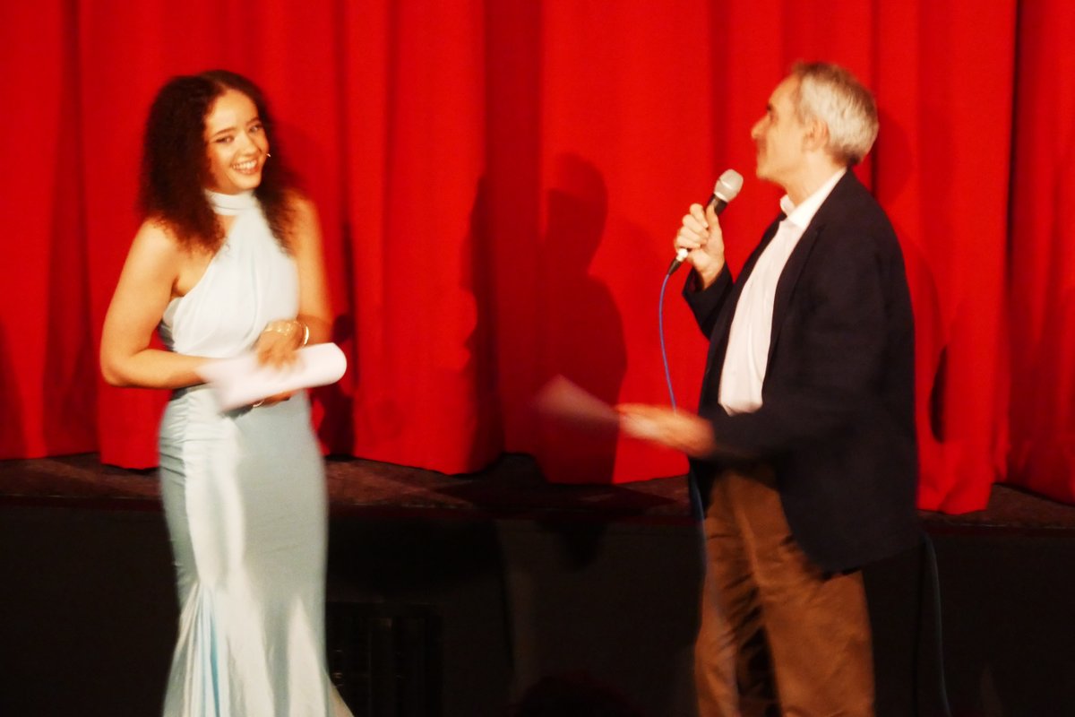 OlgaWojtas's tweet photo. Congratulations  to @QMUniversity film and media students who graduate today. Yesterday evening was their showcase in @Filmhouse,  presented by programme leader @DEDEDEJr . Particular congratulations  to Eilidh Thomson, who won two awards and a standing ovation for "Ethereal". https://t.co/bkEfvZuzRu