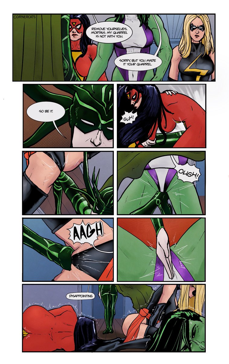cornercatsart's tweet photo. Hela on the warpath https://t.co/bijYTKwuGs