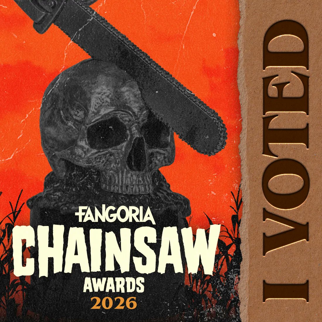 iamscurry's tweet photo. @FANGORIA #ChainsawAwards https://t.co/VdLm4X2SBh