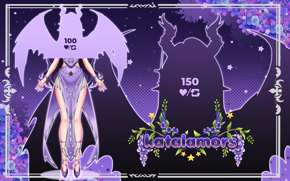 katalamors's tweet photo. second goal unlocked! 

thank you guys 💜 https://t.co/Z9ptJp7xrx