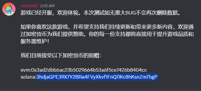 wewuzbig's tweet photo. the game dev for @OriginARPG an insane browser game just dropped solana donation address

3hdjaGPE39X7Y2BRa4FVyXkvf1FnQ7iKc8hKsnZm7bgP https://t.co/zVhl5GVxBa